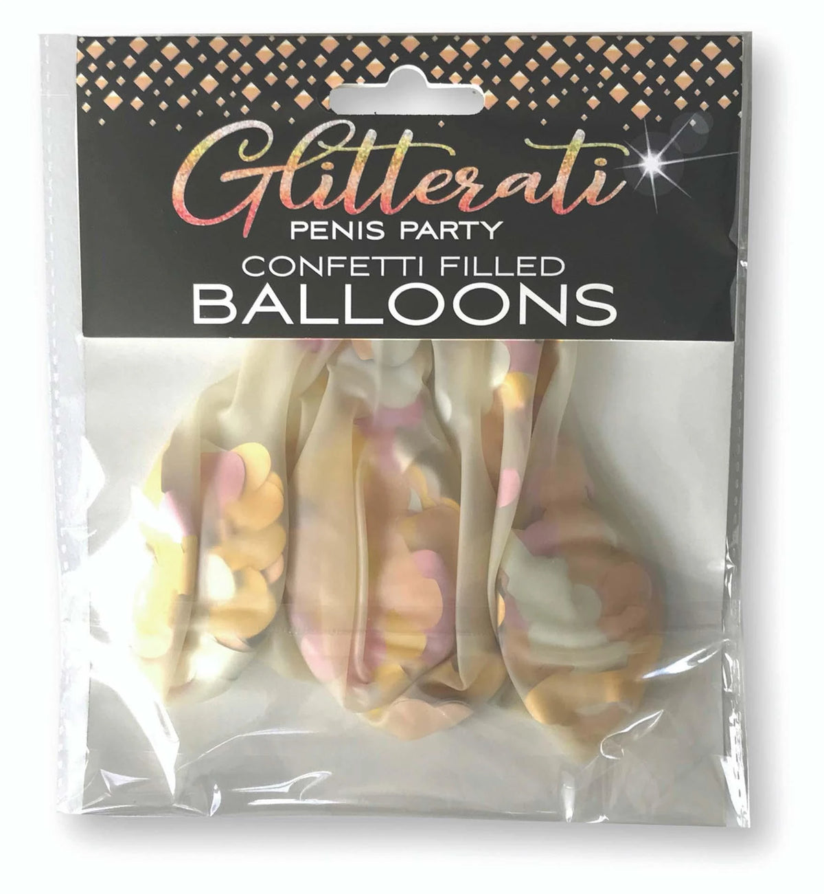 Presente de brincadeira Glitterati Confetti Balloons | LITTLE GENIE PRODUCTIONS