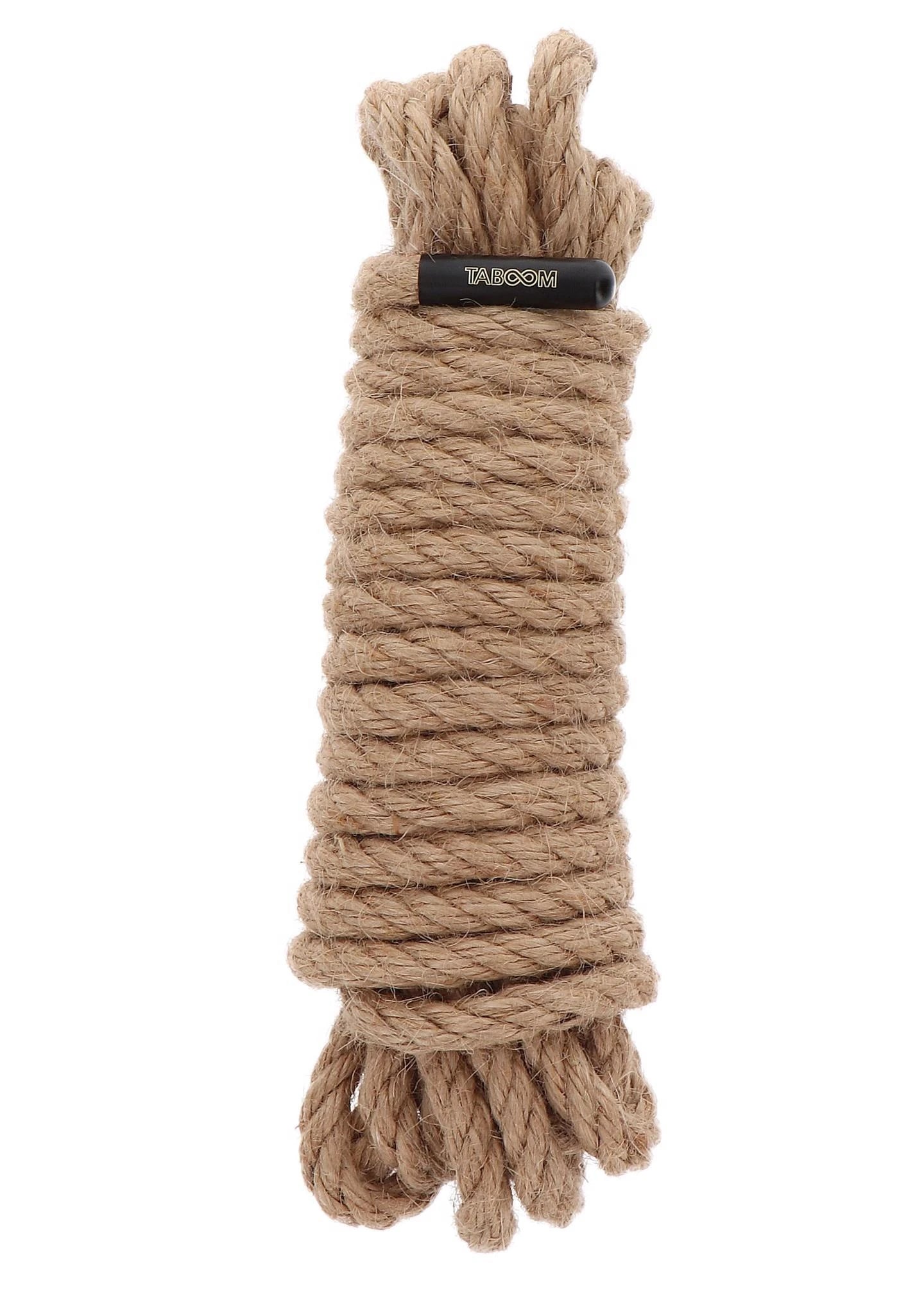 Corde de chanvre 5 mètres 7 mm Naturel