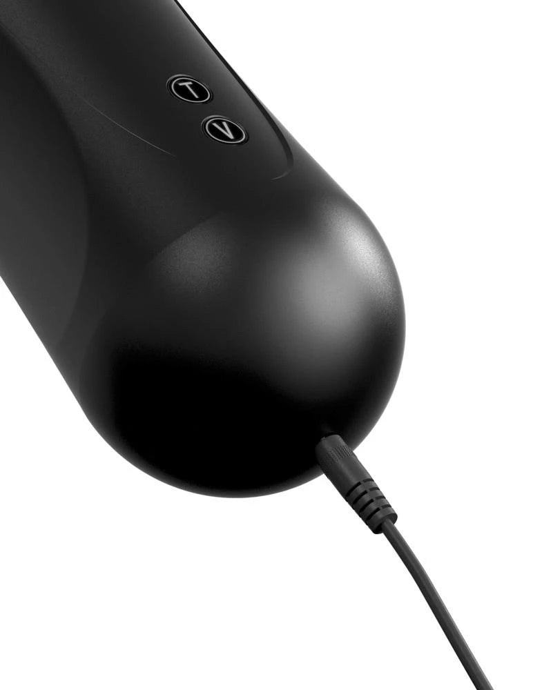 Masturbatore Moto Stroker 5 funzioni – ricaricabile, nero | PDX Elite