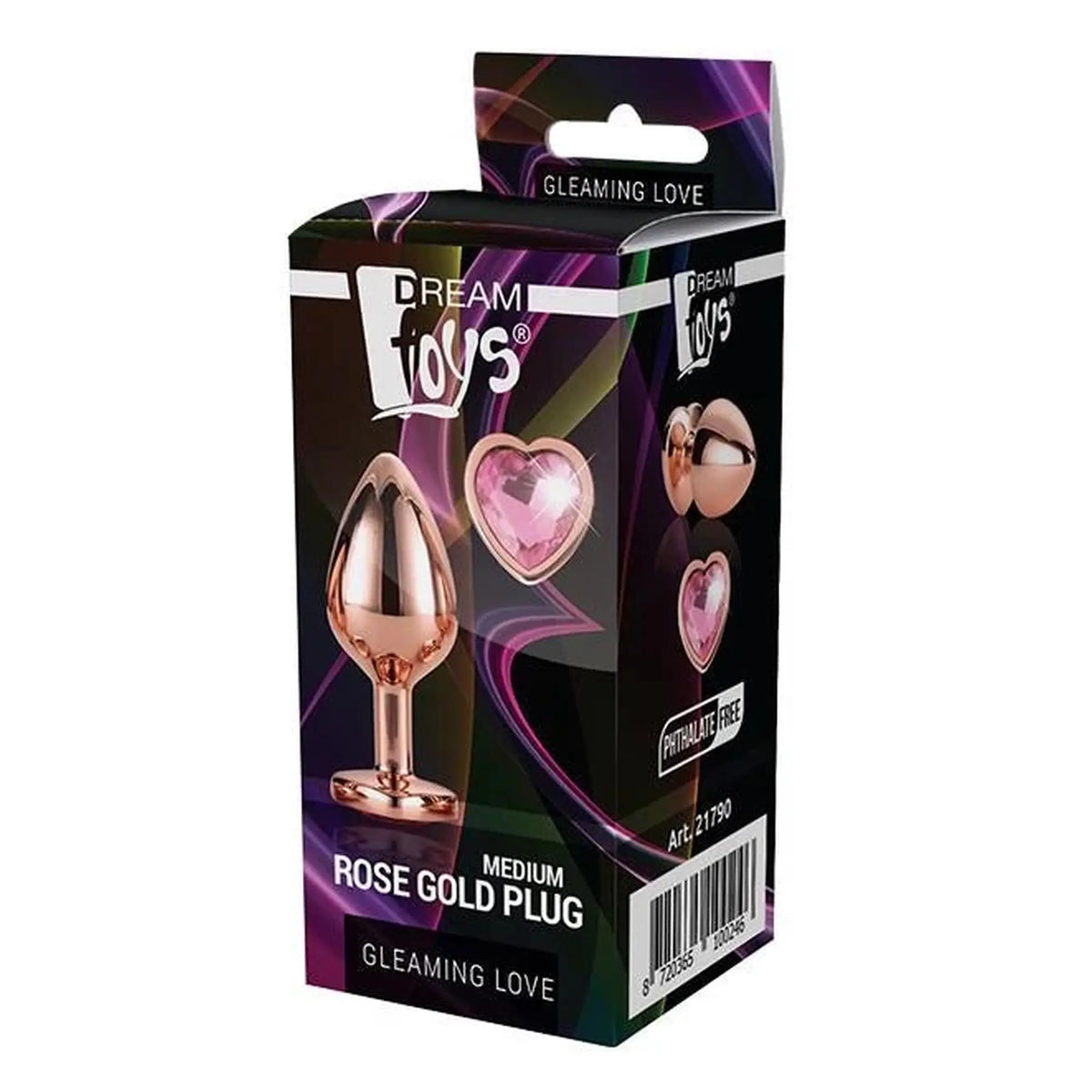 Analplug Gleaming – mit Schmuckstein 35-21790 | Dream Toys