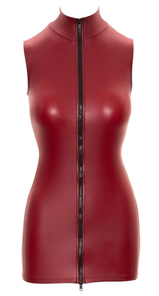Kleid – mit Reißverschluss, rot | Cottelli PARTY