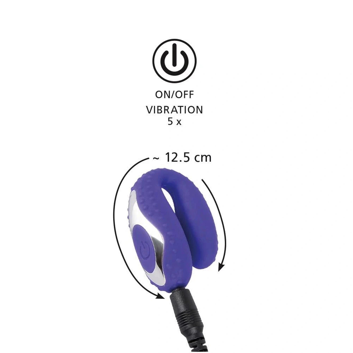 Pénétrateur Vibrant Mauve
