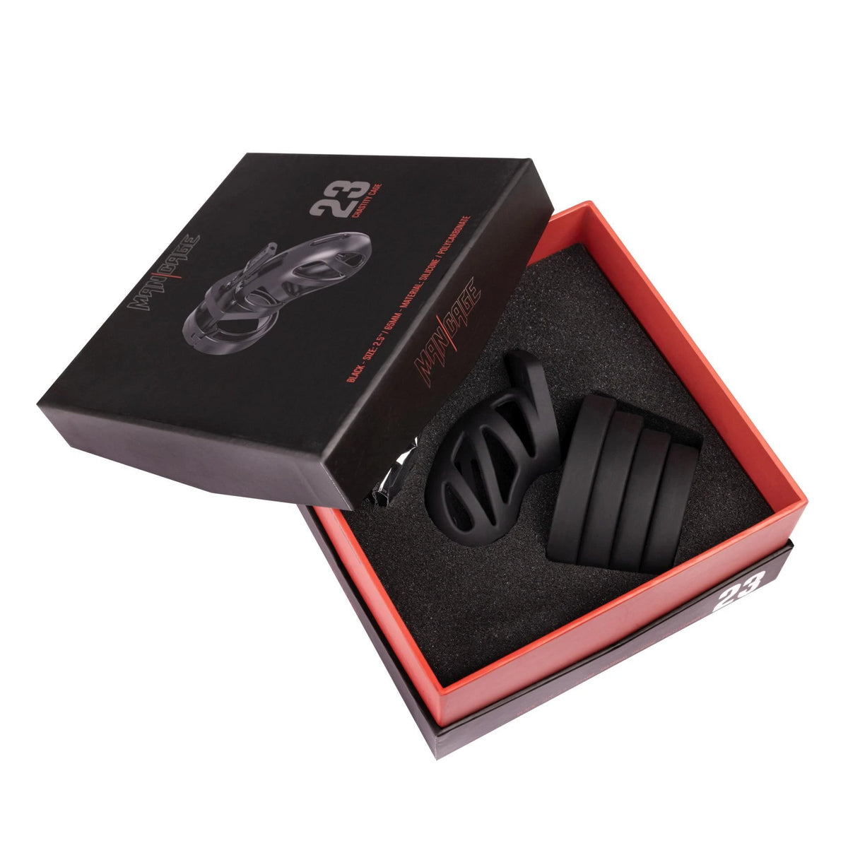 Chastity device Model 23 Cage – black | ManCage