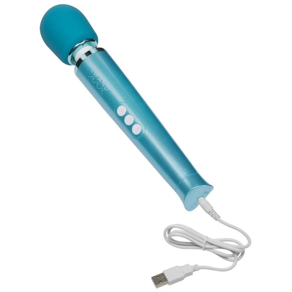 Masajeador wand Dive 20 funciones – recargable, azul