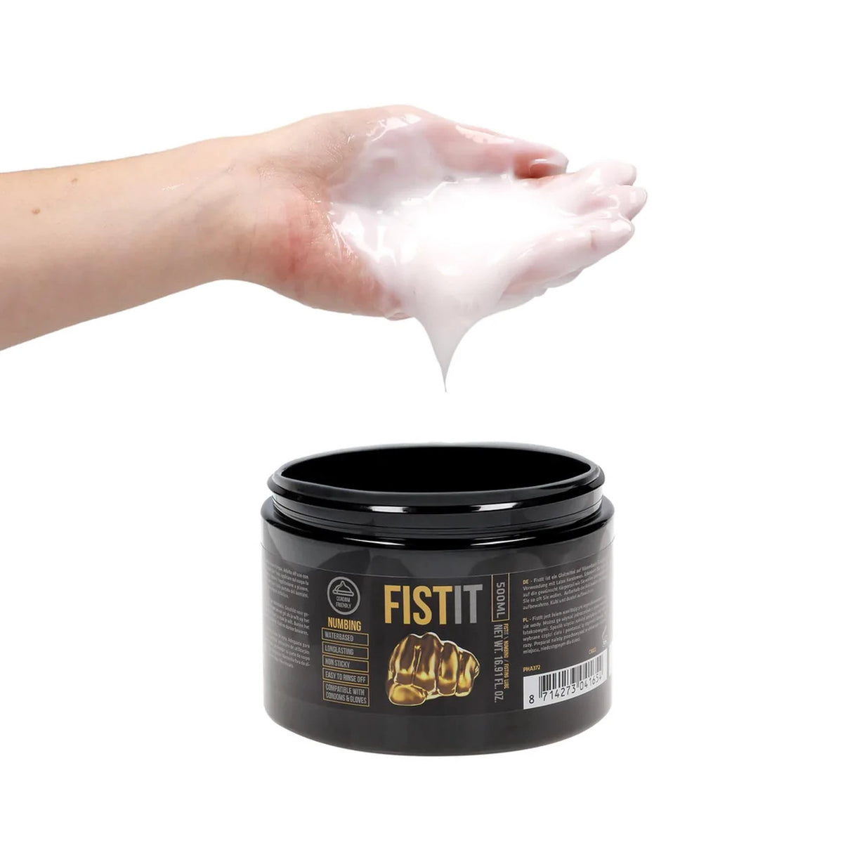 Lubrificante Numbing 500 ml – à base de água 10.2 cm | Fist It