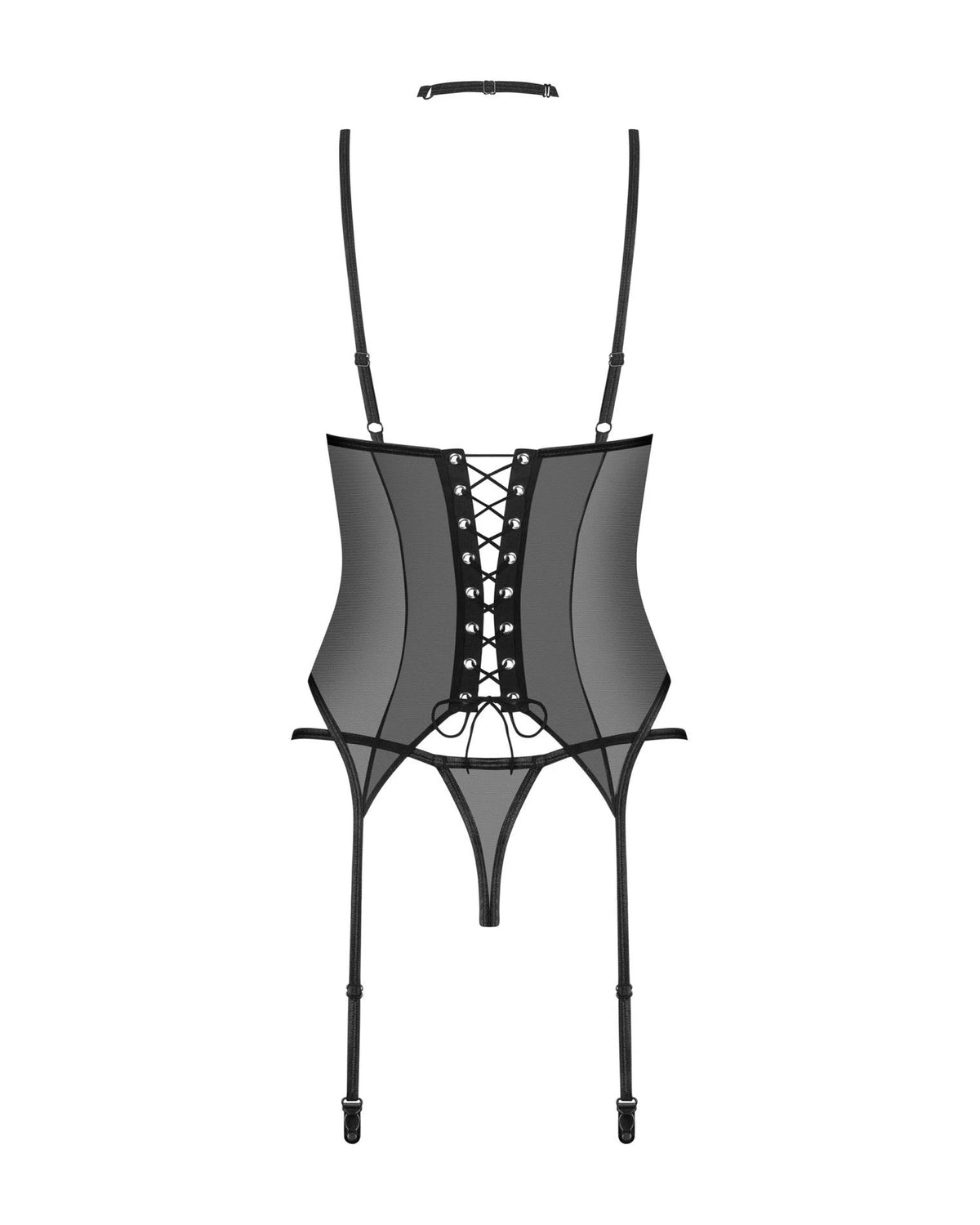 Corsetto Donarella – nero | Obsessive