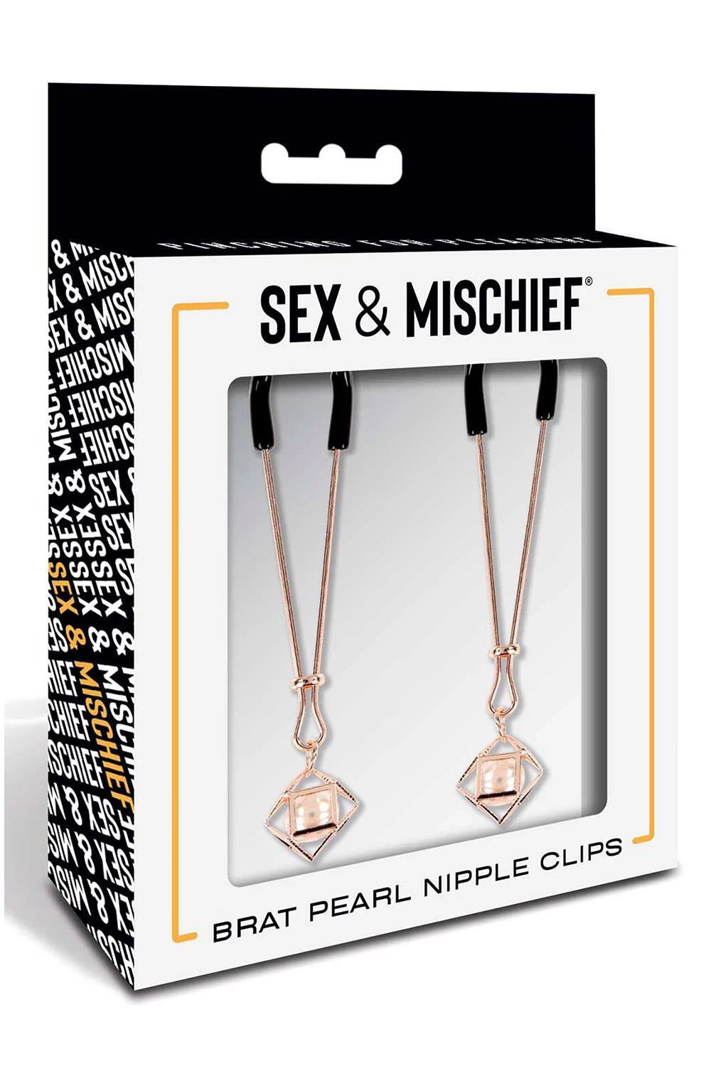 Pinze per capezzoli Mischief Brat Pearl Clips | Sportsheets
