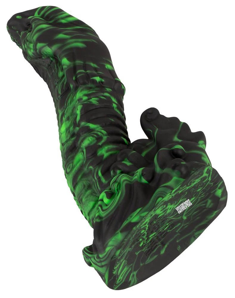 Dildo Lizard Peak 22 cm – com ventosa, preto | Beasty Cocks