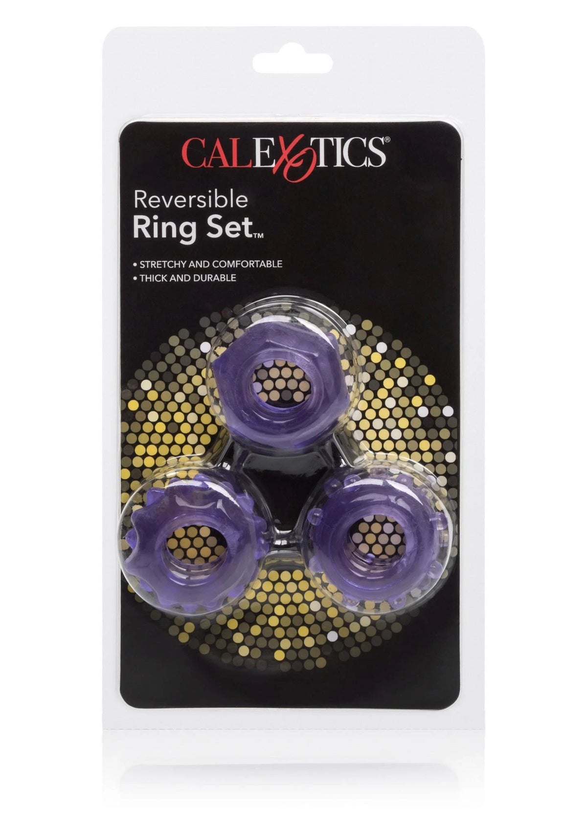 Anello fallico Reversible – viola | Calexotics