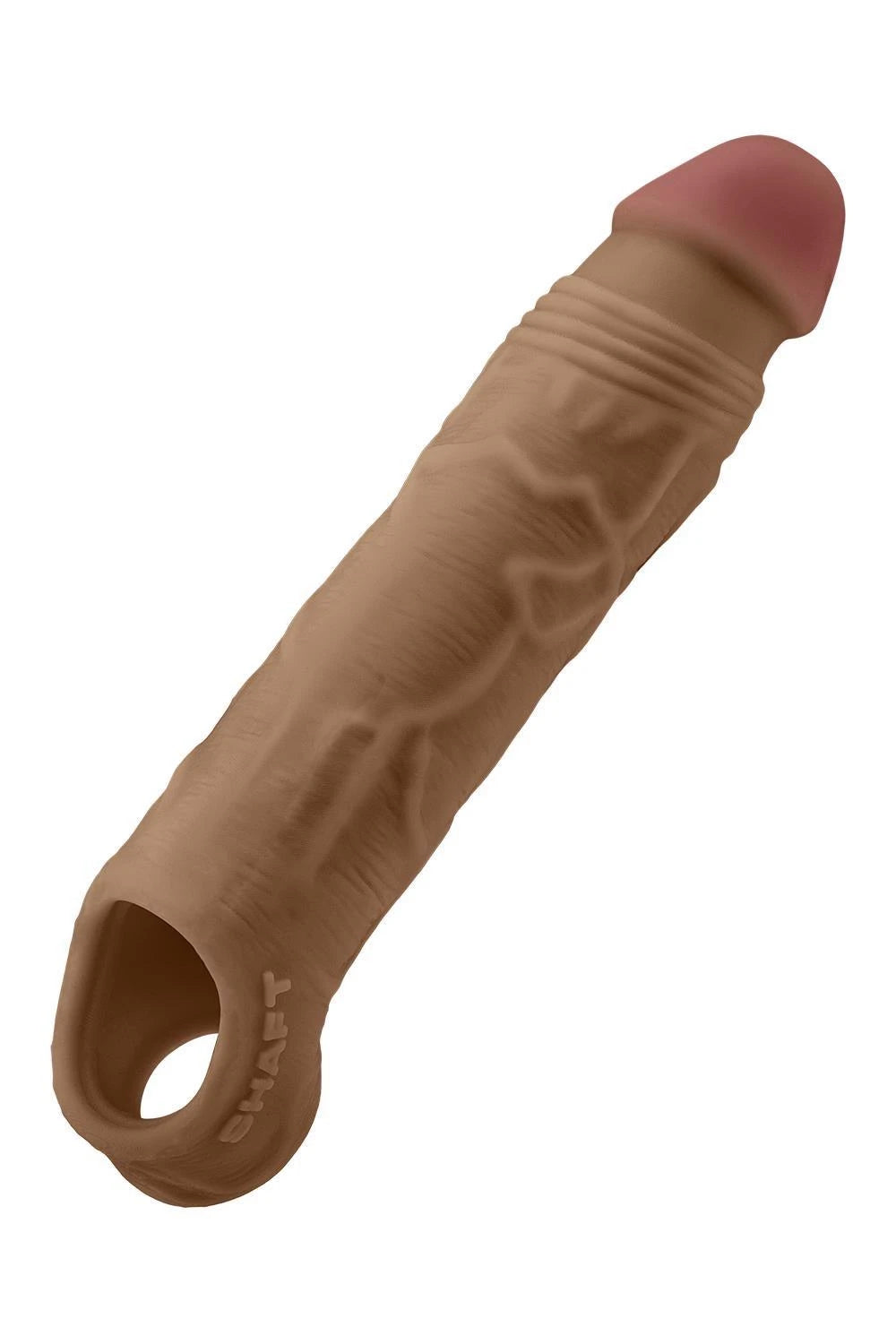 GAINE DE PÉNIS MODÈLE F TAILLE 1 MANCHON EN SILICONE LIQUIDE DE 7,8 POUCES OAK