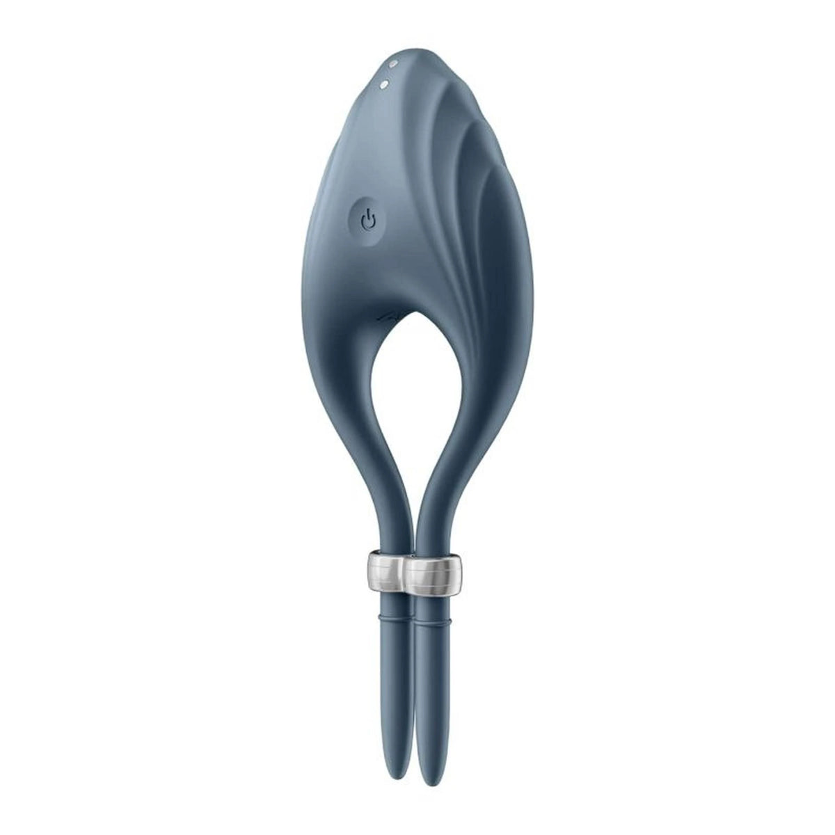 Anello fallico Duelist Customizable 12 funzioni – vibrante, blu | Satisfyer