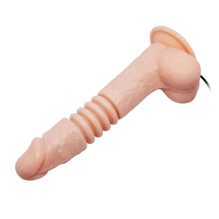 Vibratore realistico Thunder – con telecomando, in cyberskin, nude | Baile