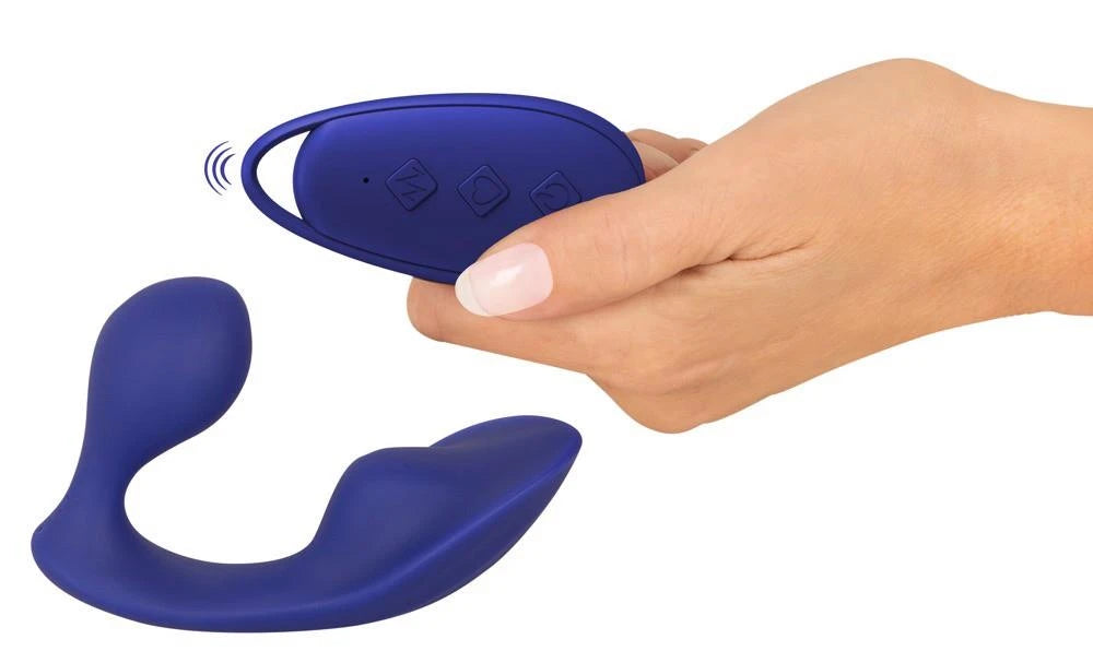 Massajador de próstata 7.2 cm – com controlo remoto, roxo | Sweet Smile