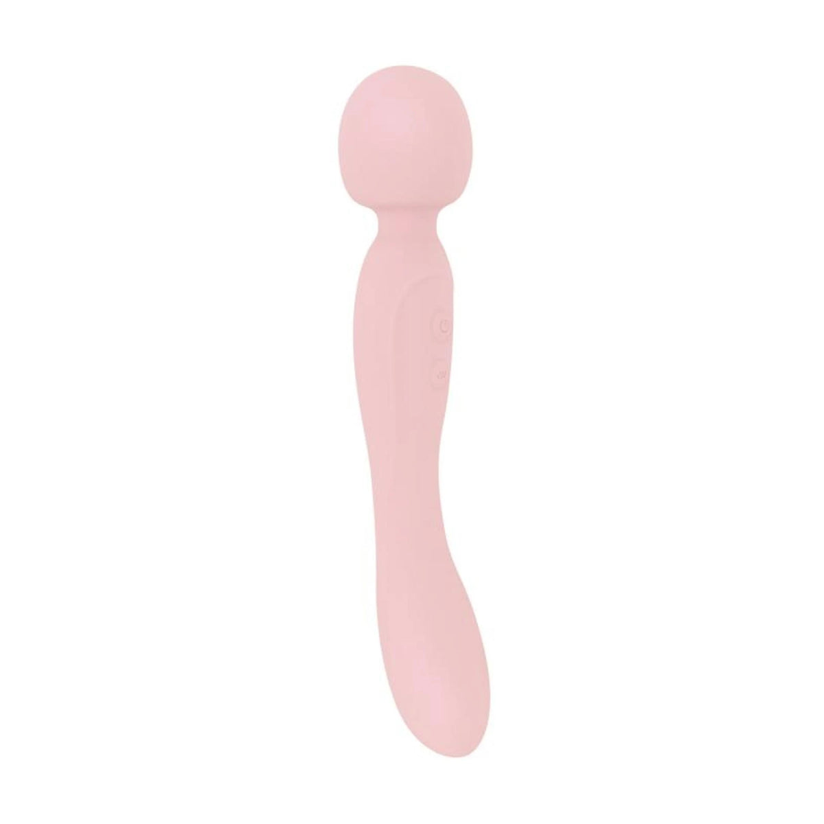 Wand massager Simi Sided 10 functions – rechargeable, double, pink | Good Vibes Only