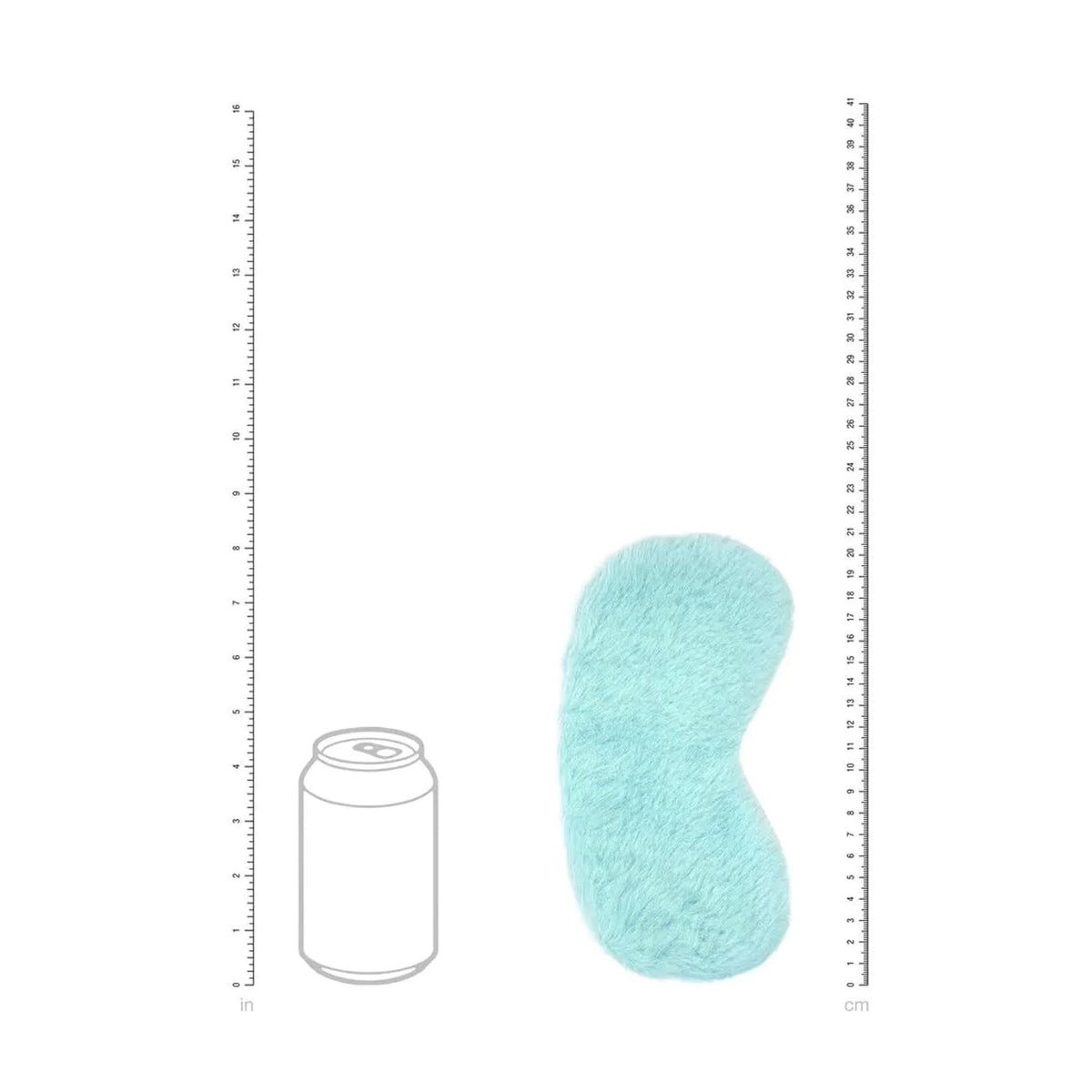 Maschera Fluffy Powder – blu | Ouch!