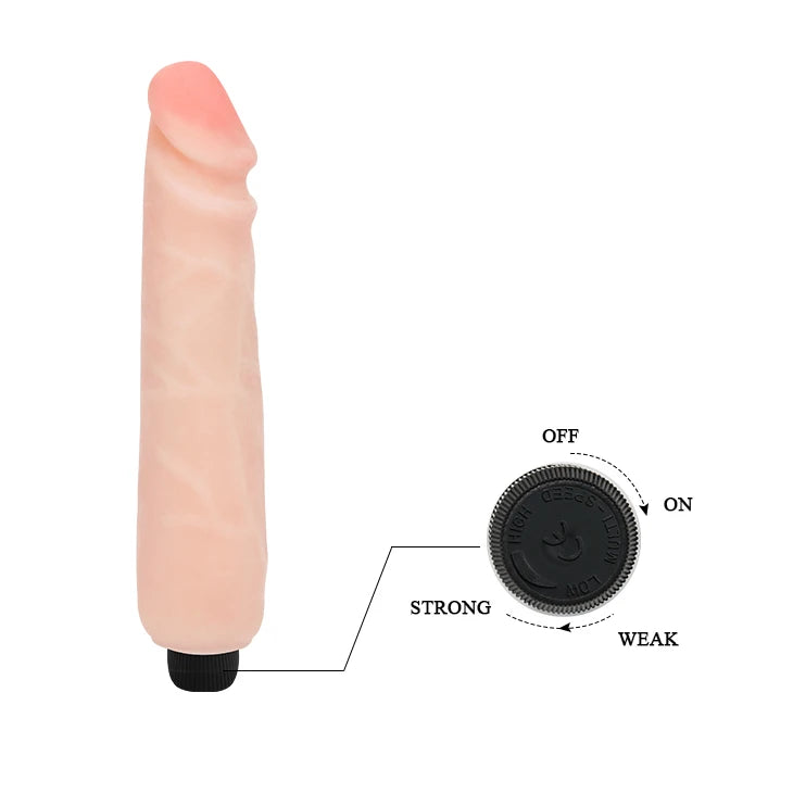 Vibrador realista – nude BW-006027R | Baile