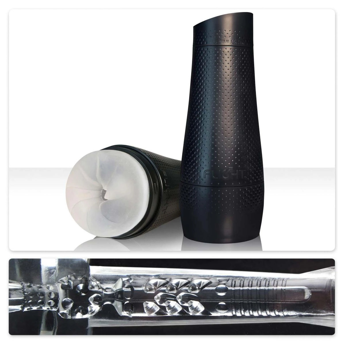 Masturbador Flight Pilot 20 cm – transparente | Fleshlight