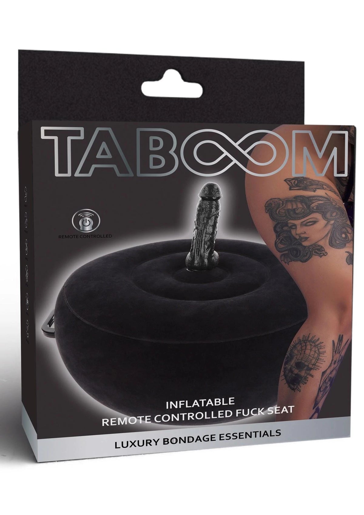 Sexmaschine Fuck Seat – mit Fernbedienung, vibrierend, schwarz | Taboom