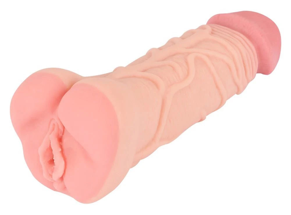 Masturbatore 2in1 22.1 cm – nude | Nature Skin