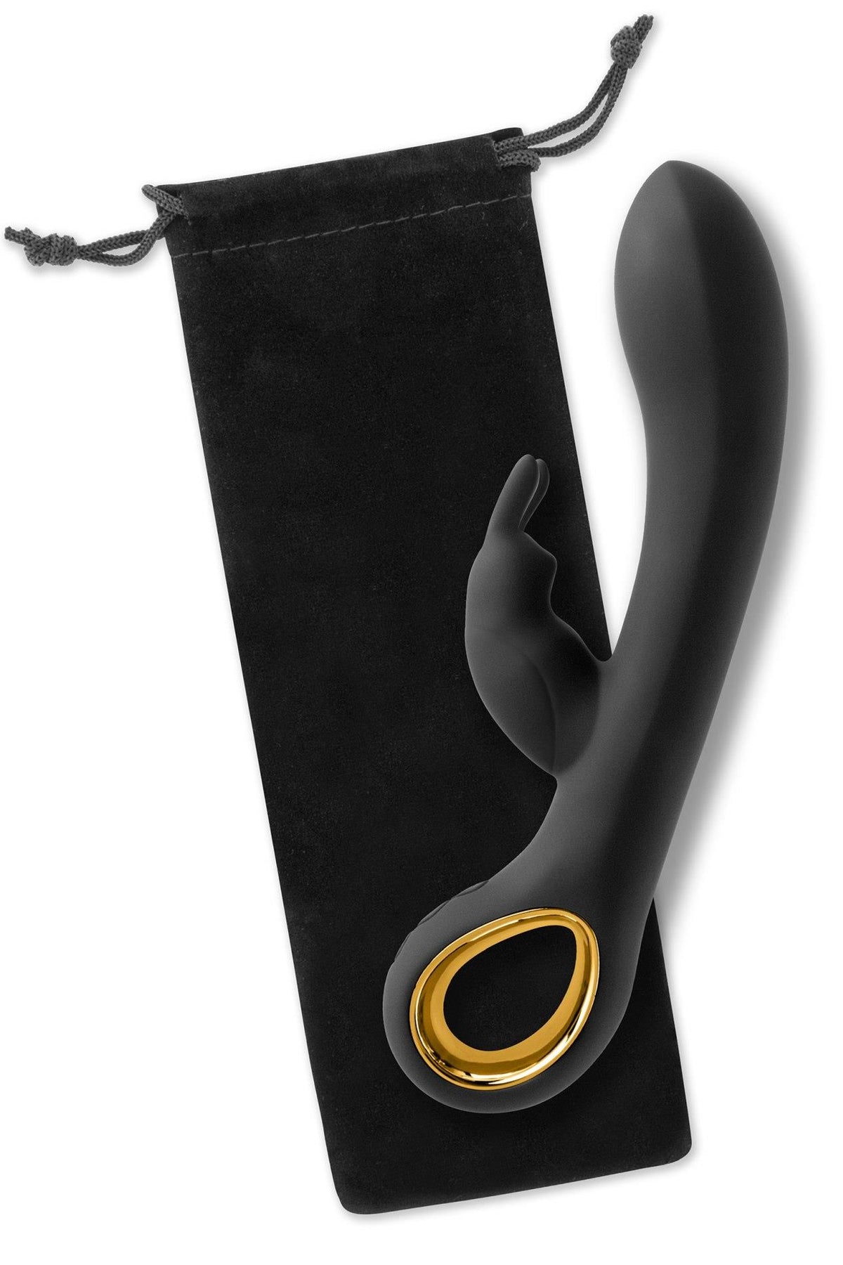 Rabbit vibrator Duchess – rechargeable, black | Black Empire