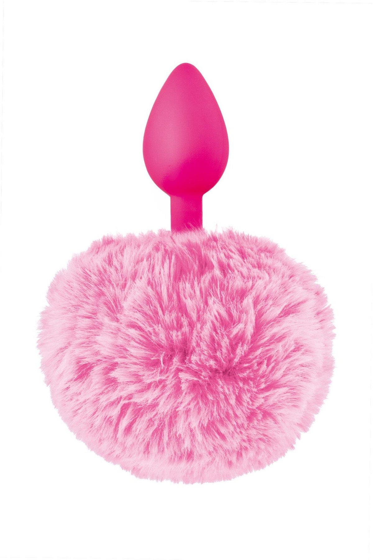 Plug anale Pompom – rosa | Sweet Caress
