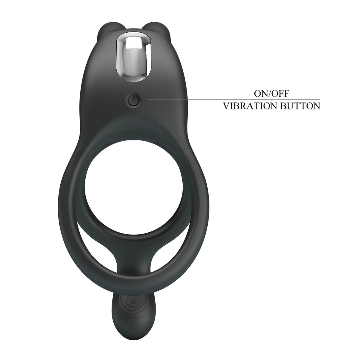 Anillo para el pene Seth 7 funciones – vibrador | Pretty Love