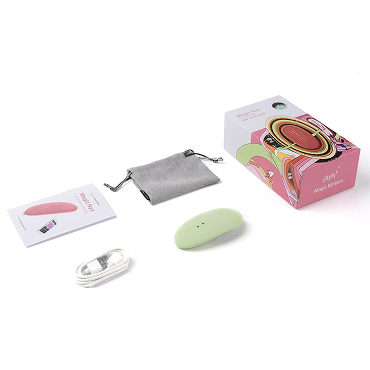 Estimulador de clítoris NYX Smart – control por app, verde | Magic Motion