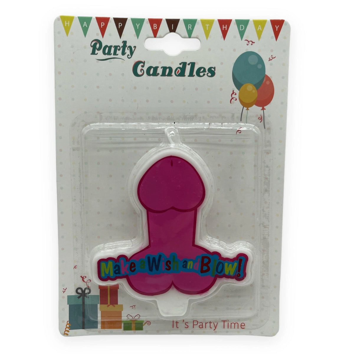 Gadget scherzoso Świeczka Party Candle – fosforescente | Kinky Pleasure