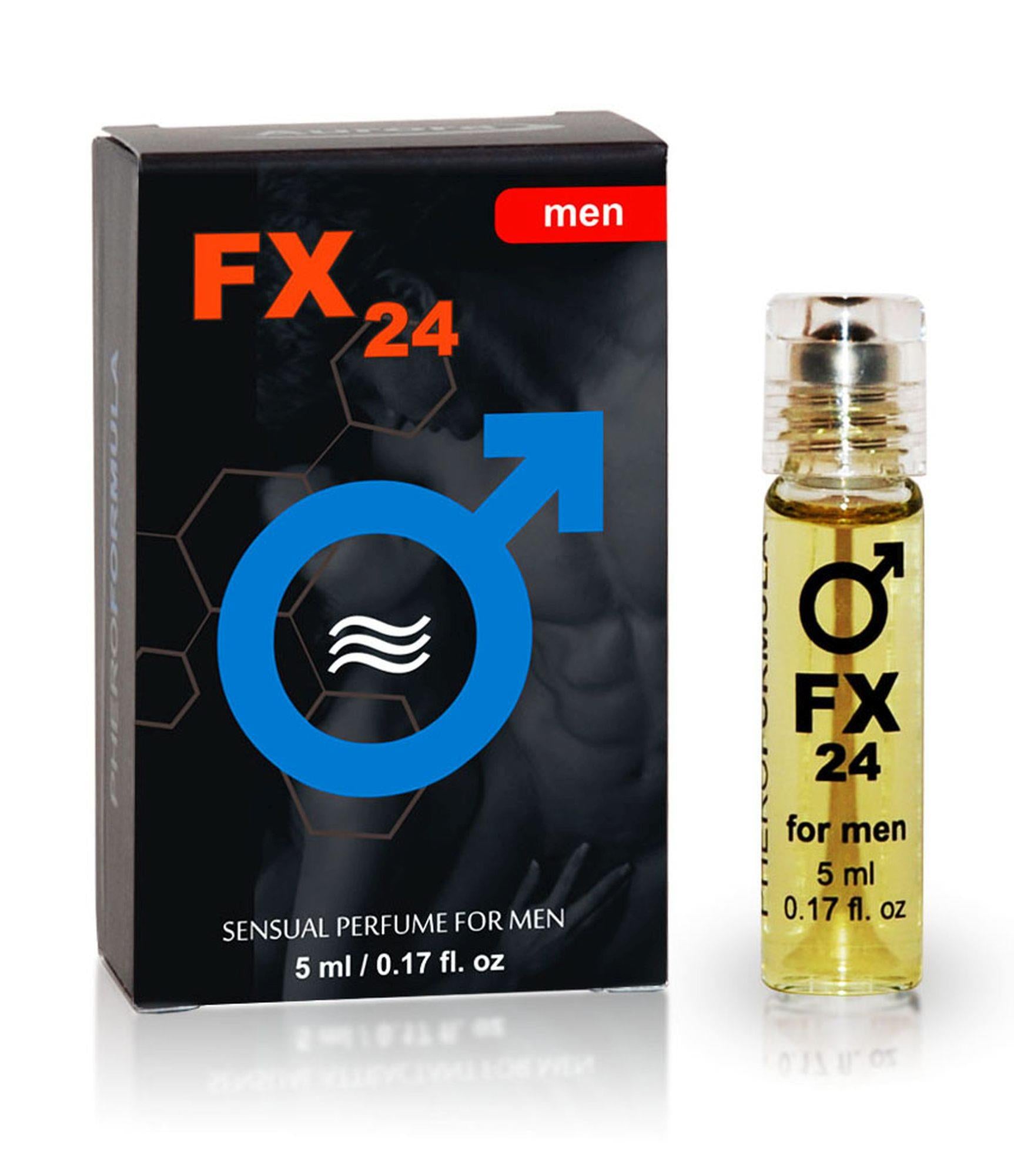 Phéromones-FX24 pour hommes - roll-on aromatique 5 ml