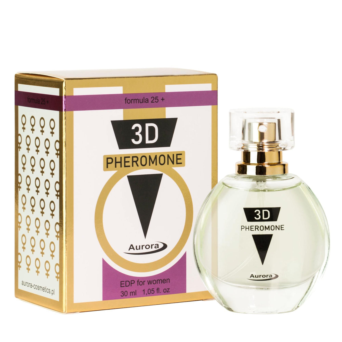 Perfume com feromonas 3D 25+ 30 ml | Aurora