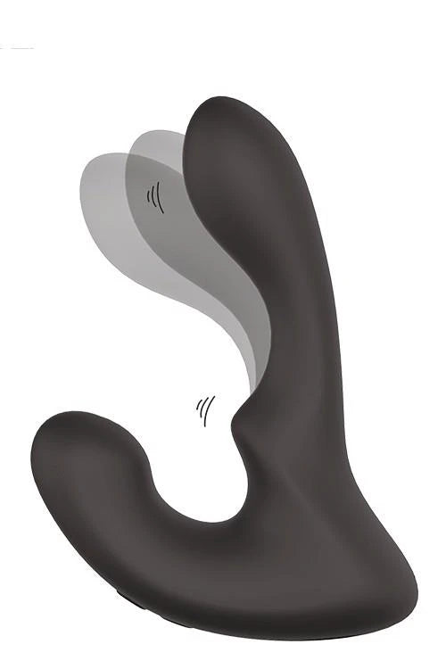 Masajeador de próstata Cheeky Booty Rocker – vibrador, negro | Dream Toys