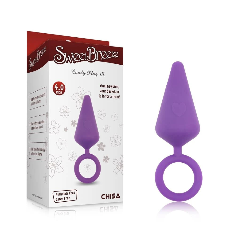 Plug anale Candy – viola | Sweet Breeze