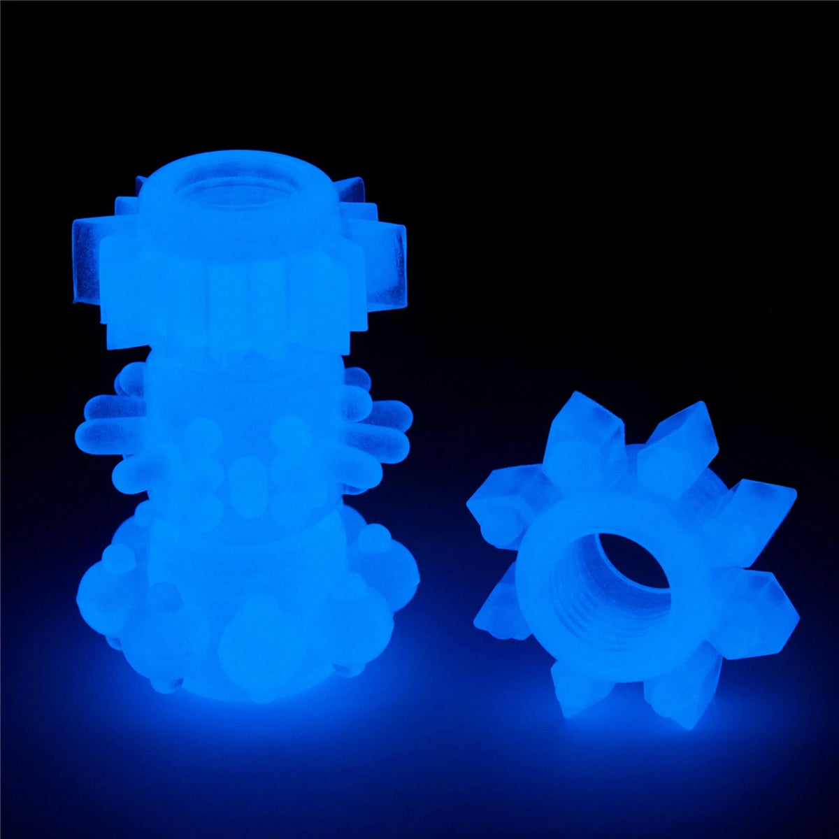 Anello fallico Lumino Play – vibrante, blu 10-LV343011 | Lovetoy