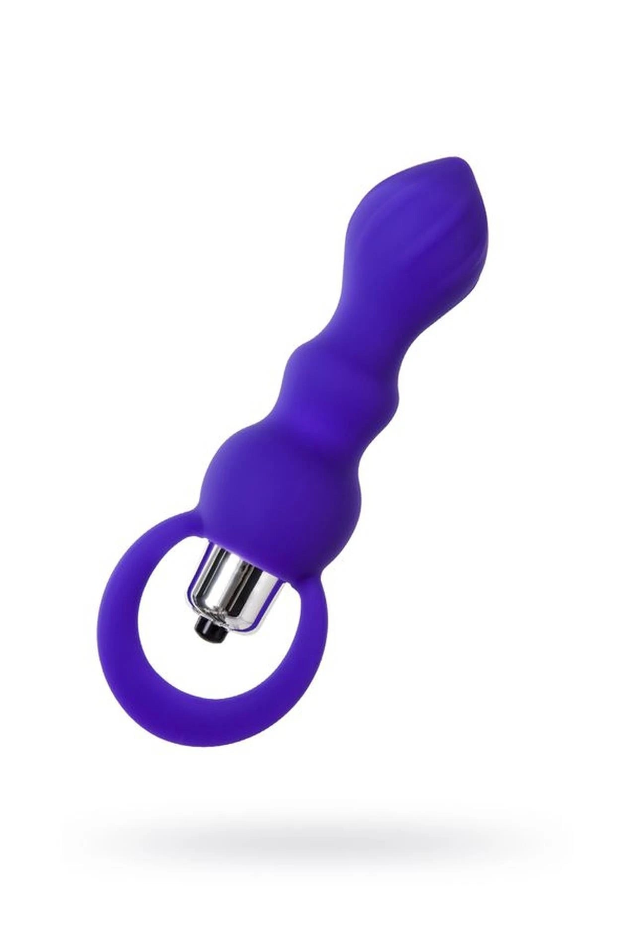 ToDo by Toyfa Plug anal Curvy, en silicone, violet, 14 cm, Ø 3,2 cm
