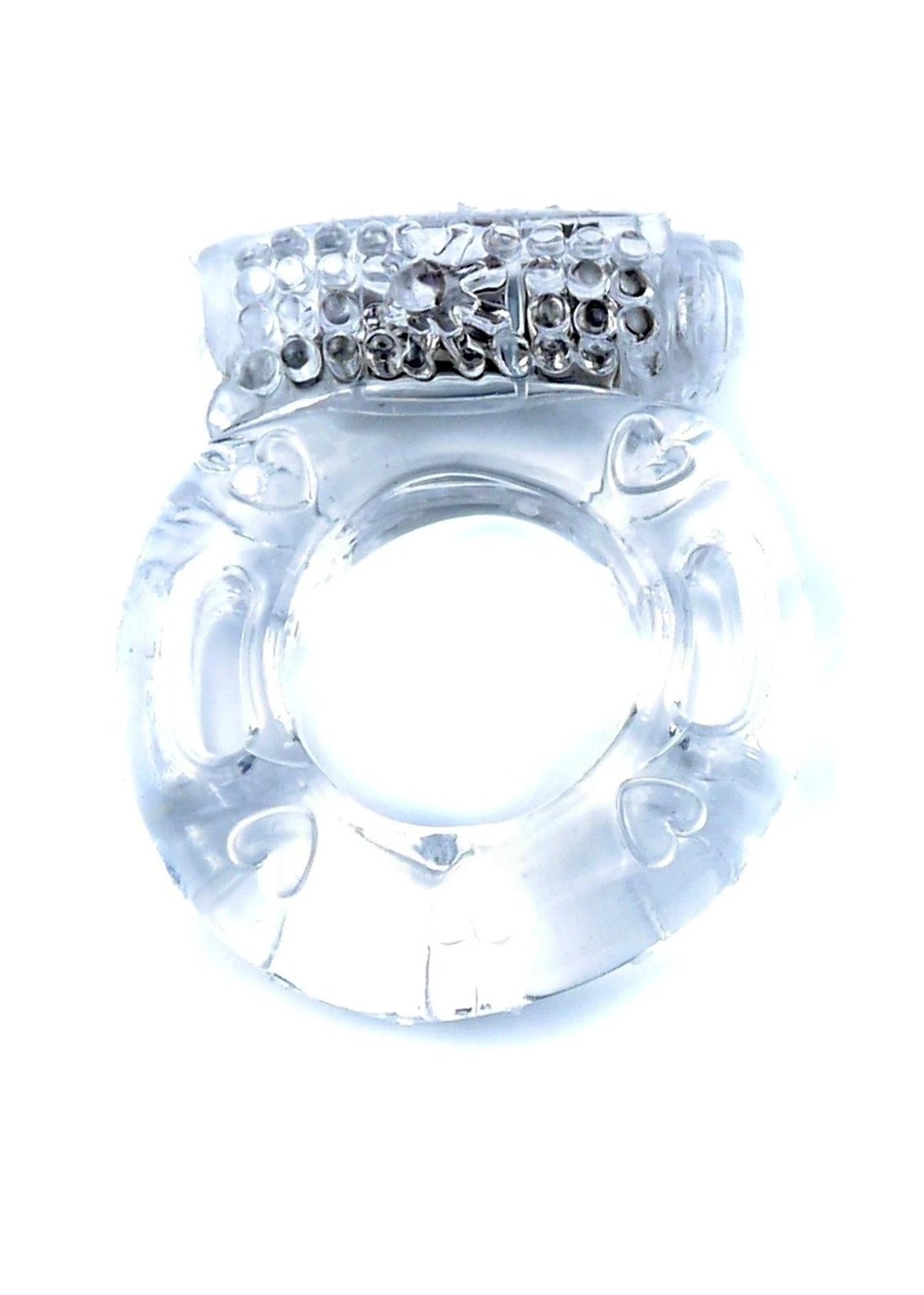 Anello fallico Pierścień-Vibrating – vibrante, trasparente | Favorites