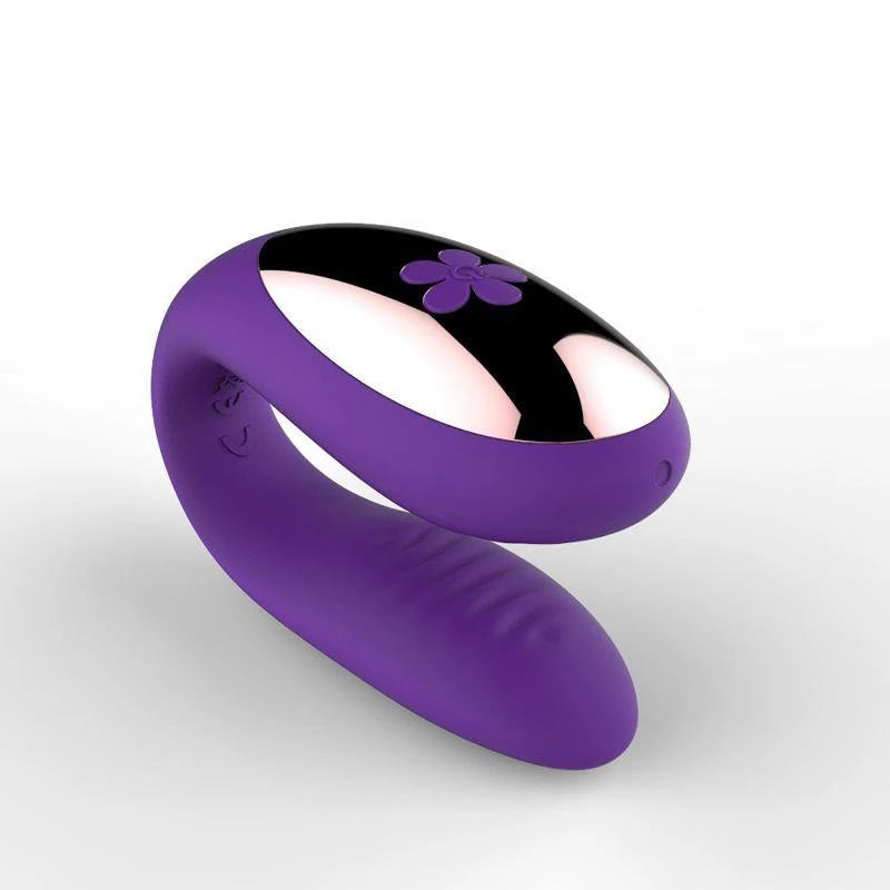 Vibrador punto G per coppie Toyz4Lovers – con mando a distancia, morado