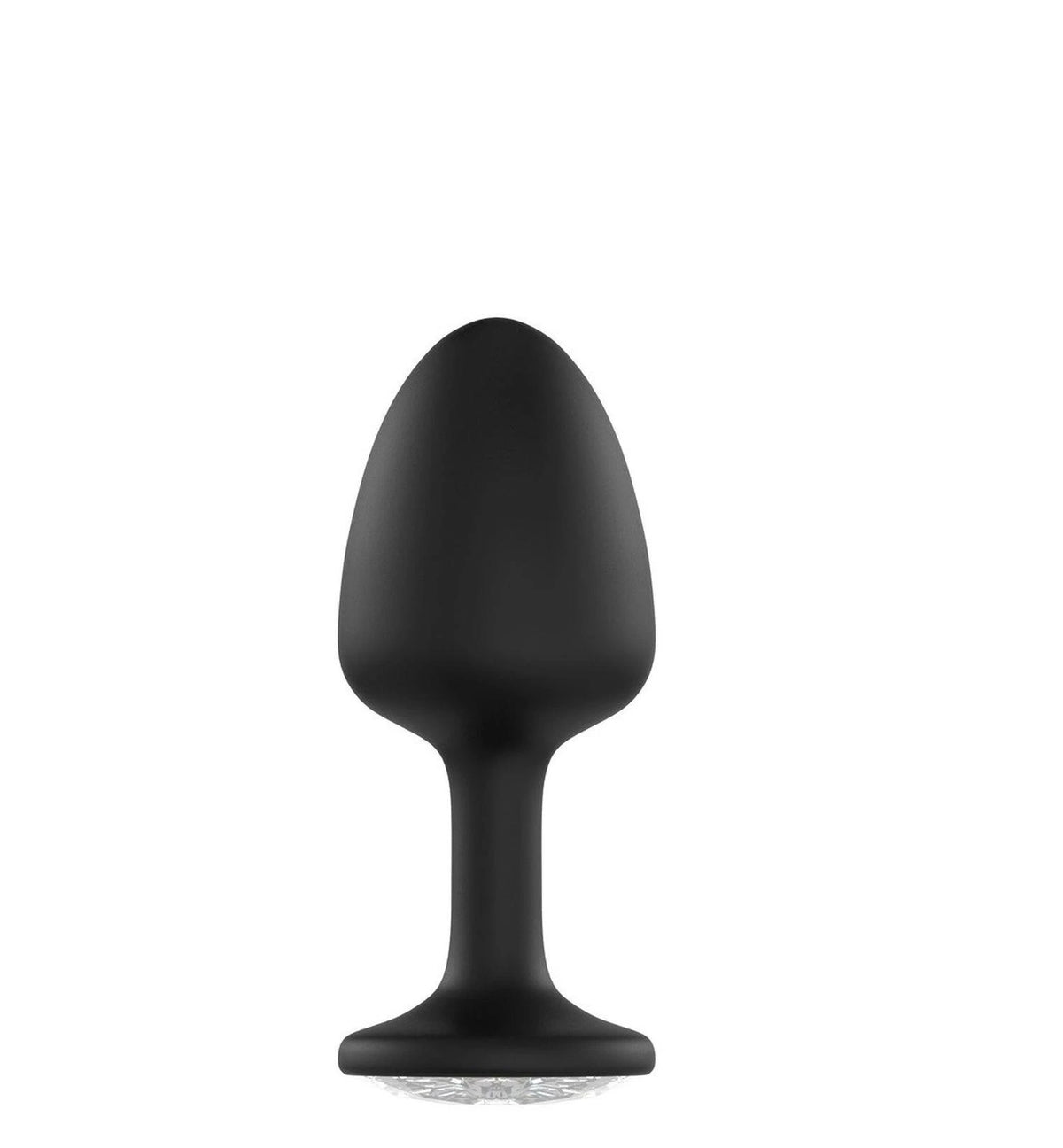 Analplug Geisha – mit Schmuckstein, schwarz | Dorcel