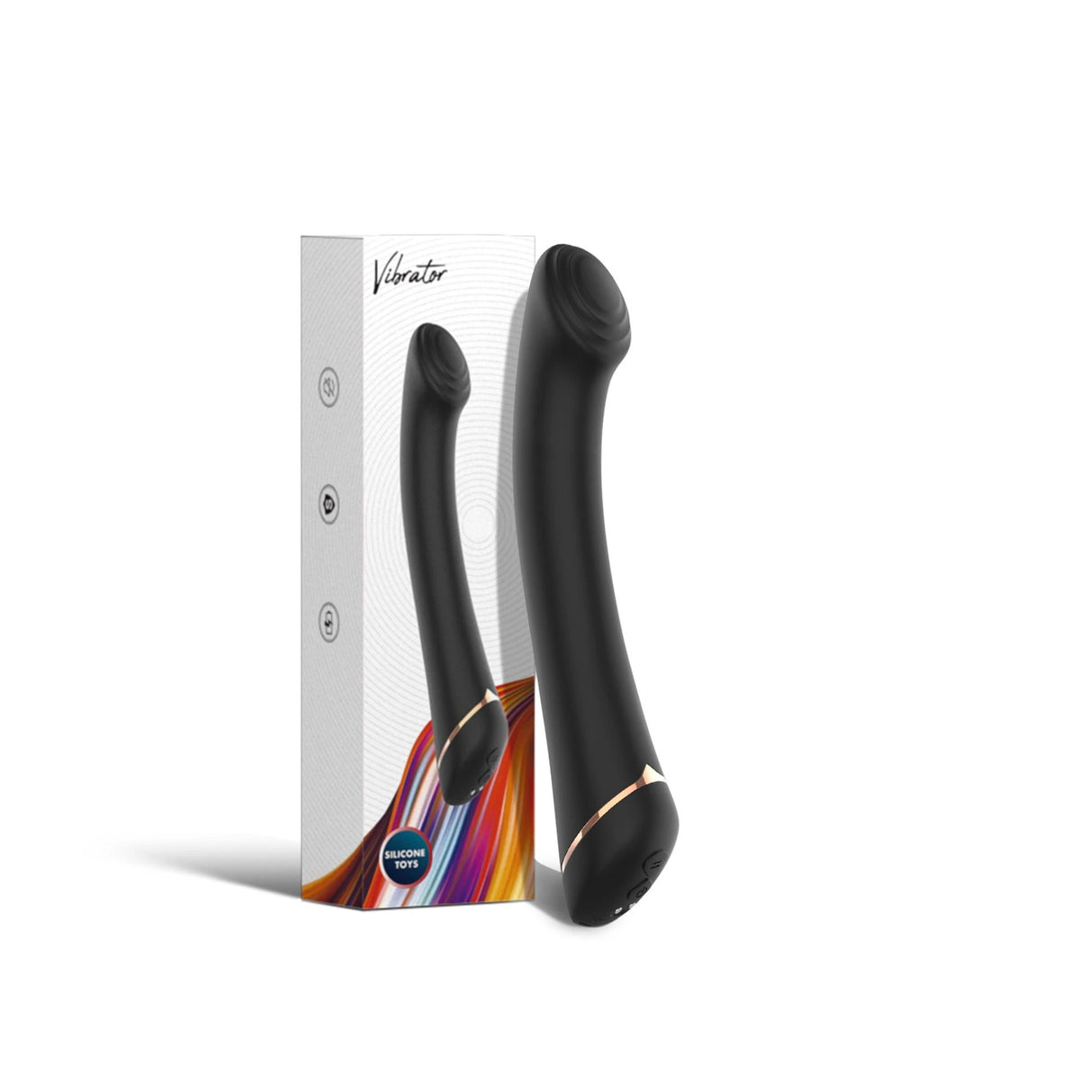 Vibrador punto G Gwand 9 funciones – recargable, negro | Favorites
