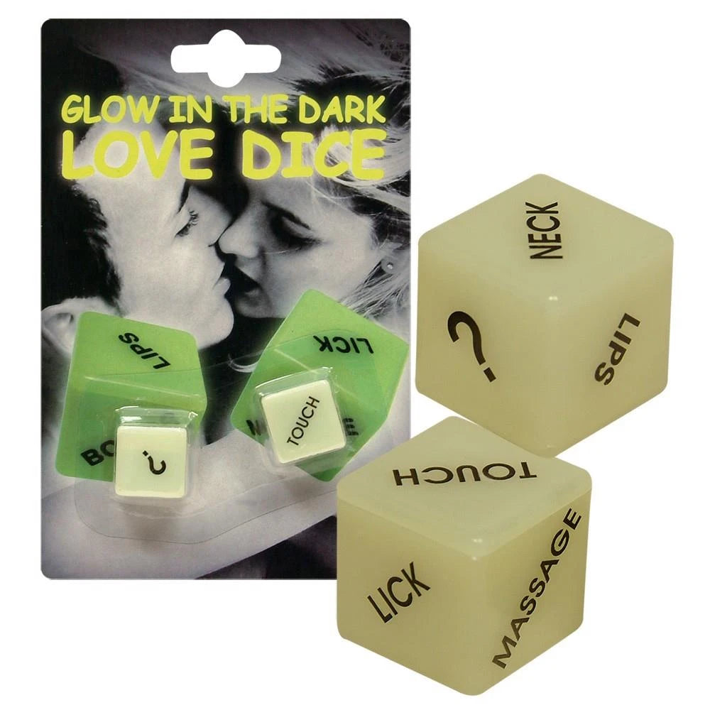Gioco erotico Dice – fosforescente | Il mio negozio