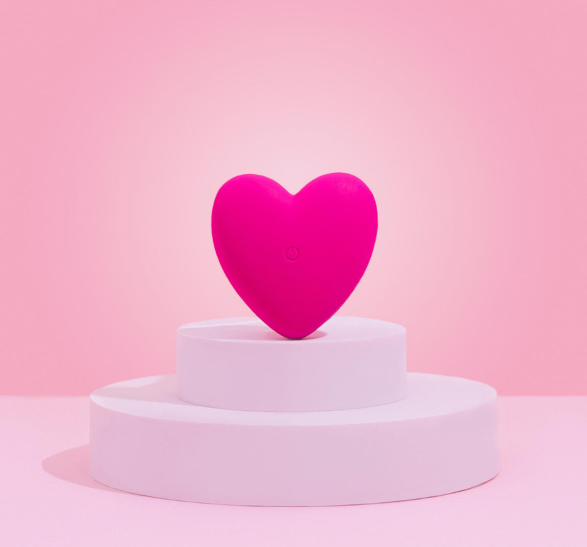 Mini vibratore Je t'aime Couple's Heart 12 funzioni – ricaricabile, rosa | So Divine