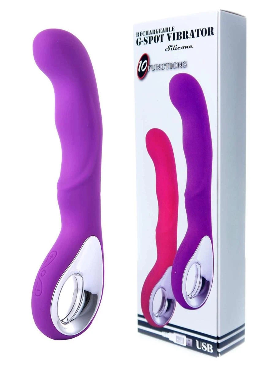 Vibratore punto G 10 funzioni – ricaricabile, viola | Favorites