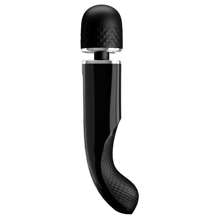 Masseur wand 7 fonctions – rechargeable, noir BI-014848 | Pretty Love