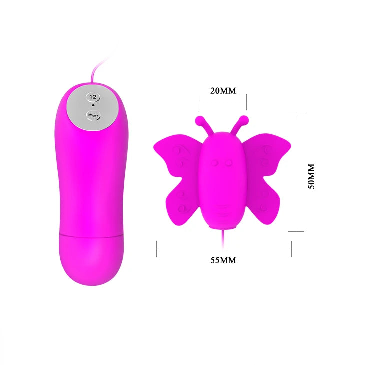Mini vibrador 12 funções – com controlo remoto | Baile