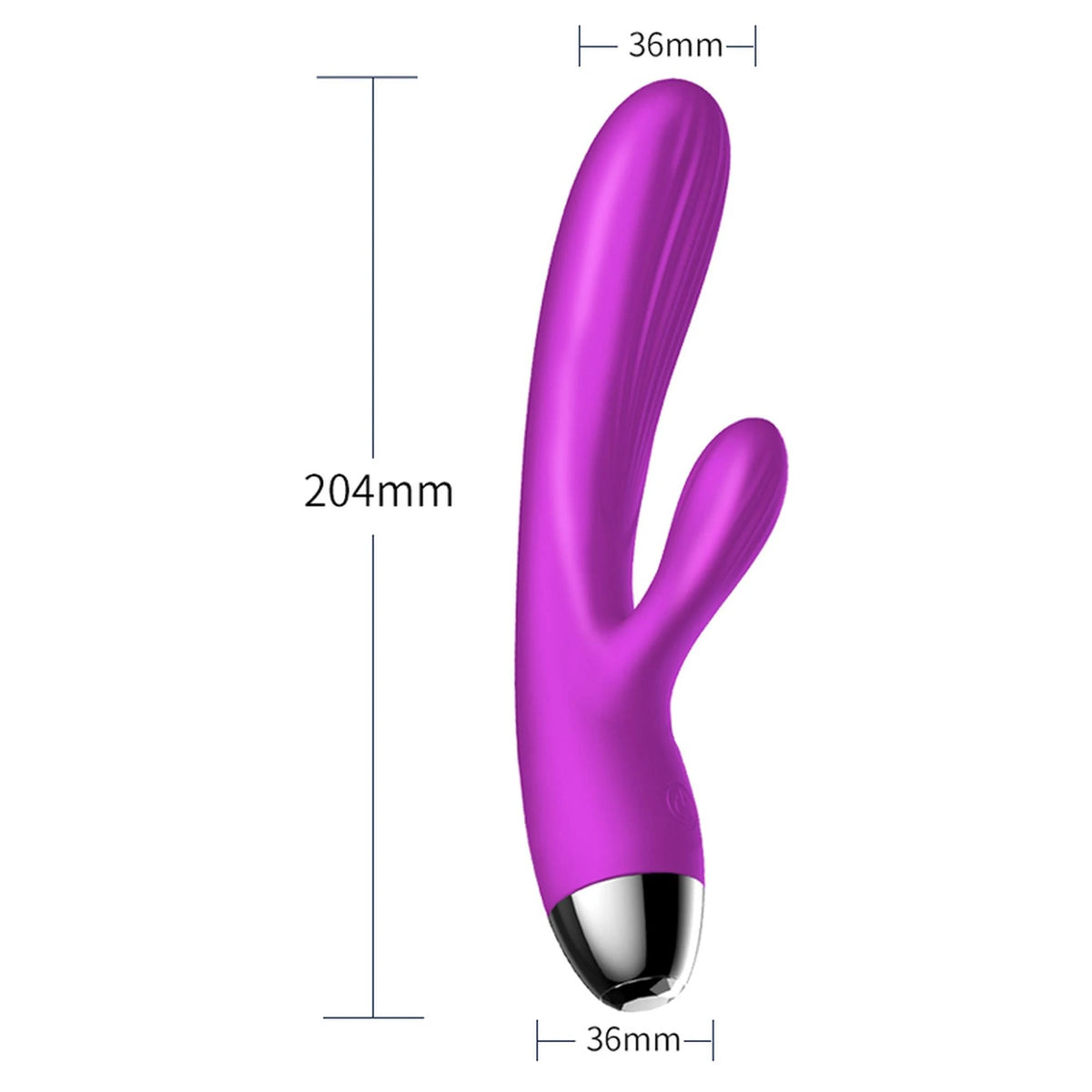 Vibrador rabbit Pulsator 7+ 7 funções – recarregável, com aquecimento, roxo | Favorites