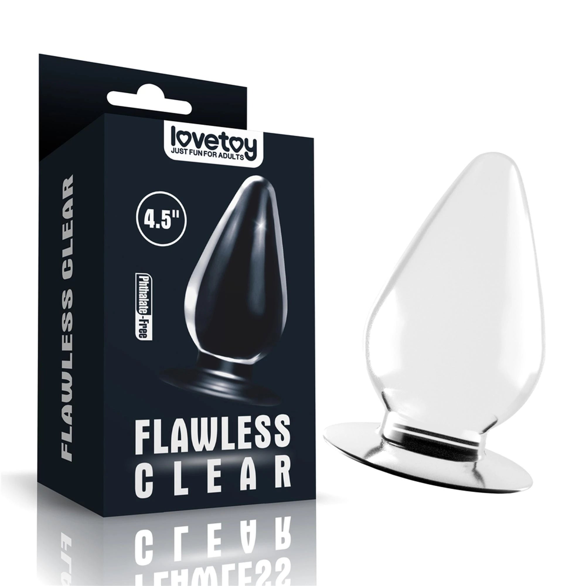 Plug anal Flawless Clear 11,4 cm
