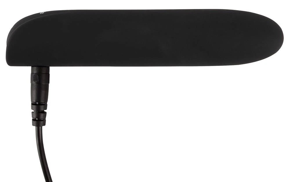 Mini vibrador 10 funciones – recargable, negro | Sweet Smile