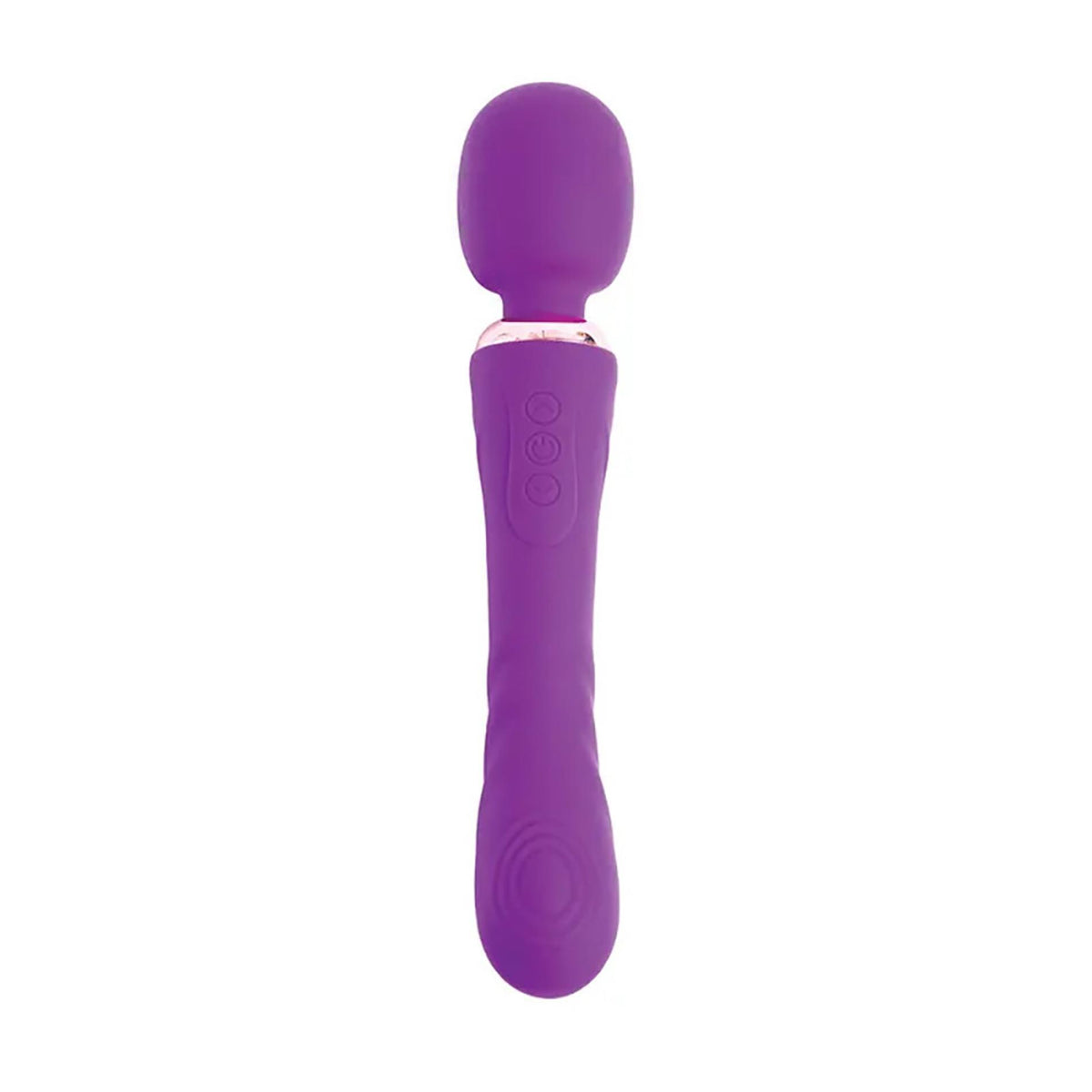 Stimulateur clitoridien 12 fonctions – rechargeable, double, violet | Fantasy