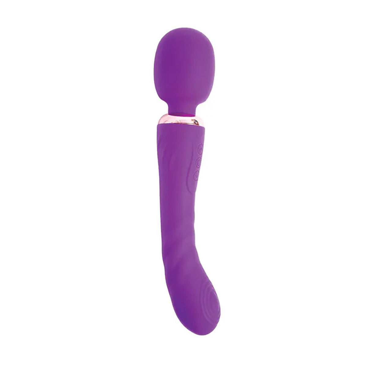 Stimulateur clitoridien 12 fonctions – rechargeable, double, violet | Fantasy