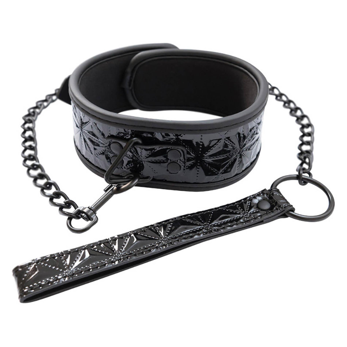Bondage-Fessel Collar with detachable leash 94-FF001037 | Fantasy