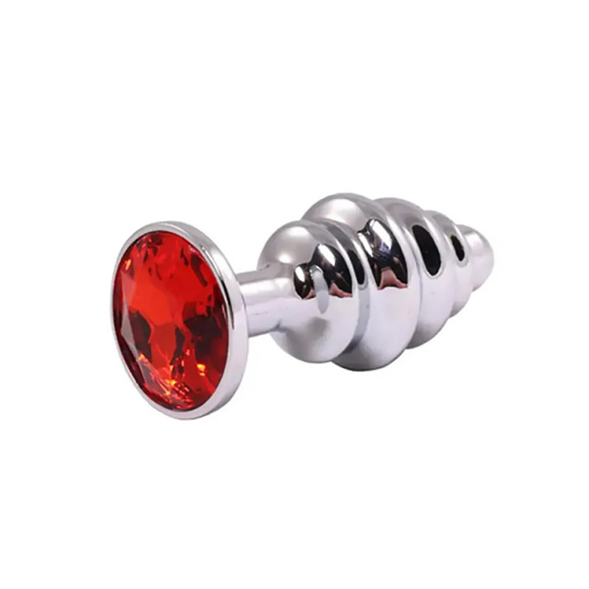 Plug anale – con gioiello, argento 94-FT001055 | Fantasy
